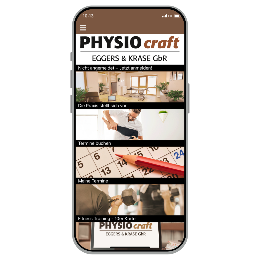 Physio-craft Physiotherapie TheraConnect App